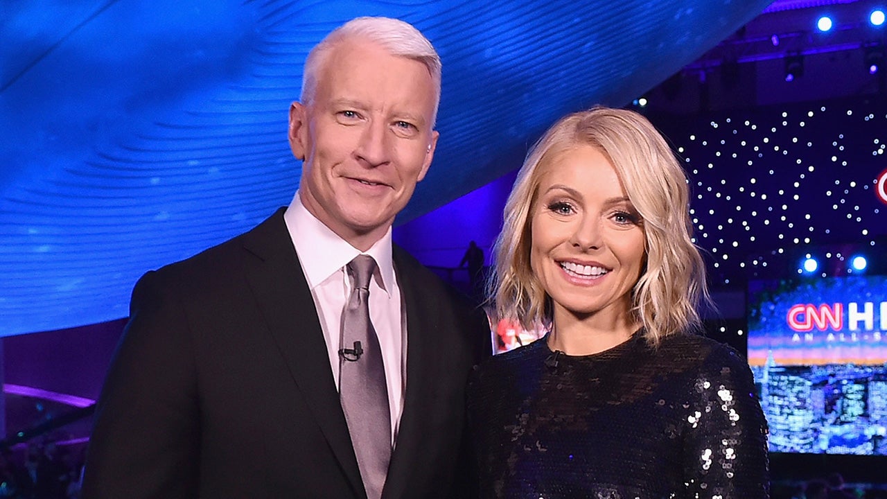 Kelly Ripa Cooper Kelly Ripa Pressures Anderson Cooper Into Getting a Tattoo for His 51st ...