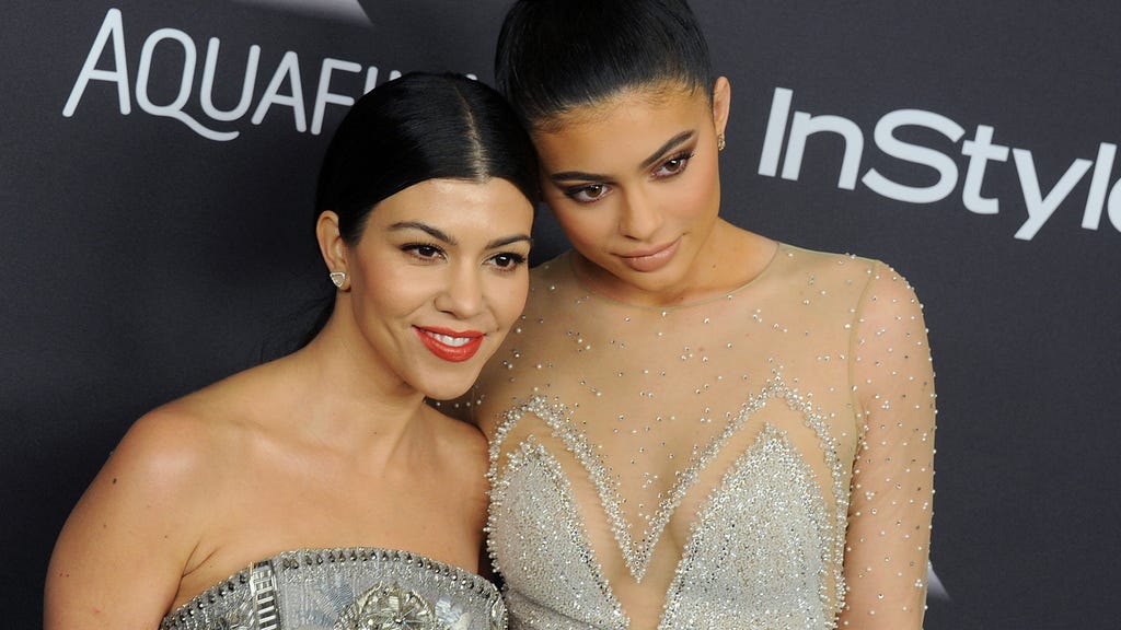 Kourtney Kardashian and Kylie Jenner