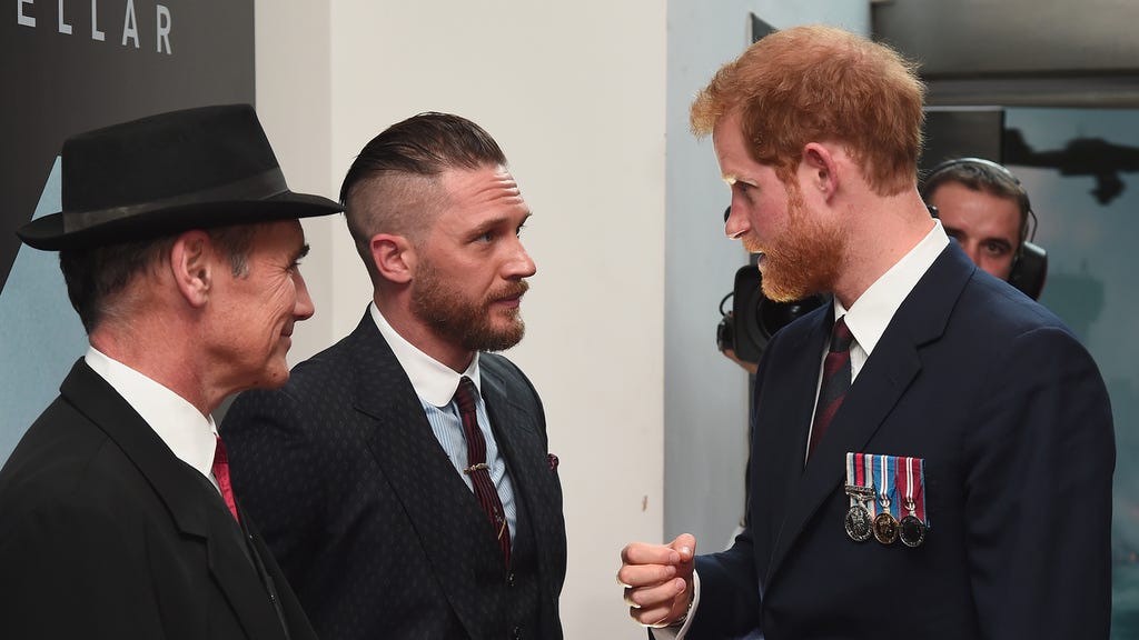 Prince Harry Tom Hardy