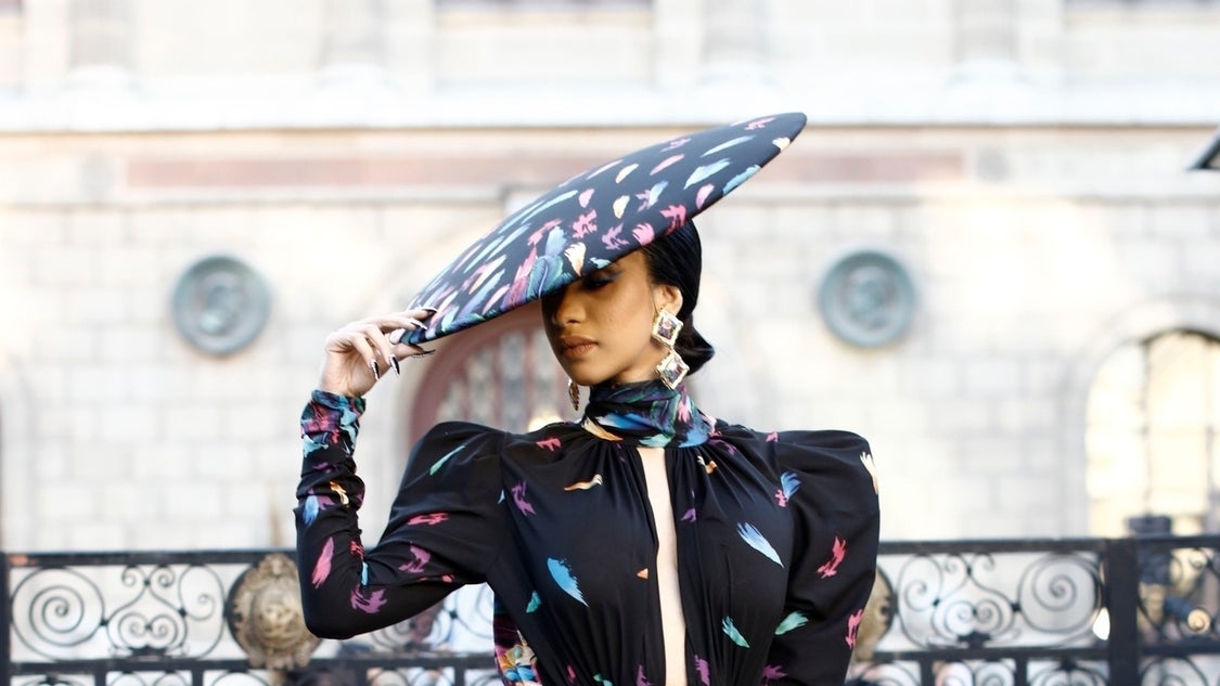 Cardi B Serves Up a Major Look While In Paris -- See the Stunning Gown! |  Entertainment Tonight