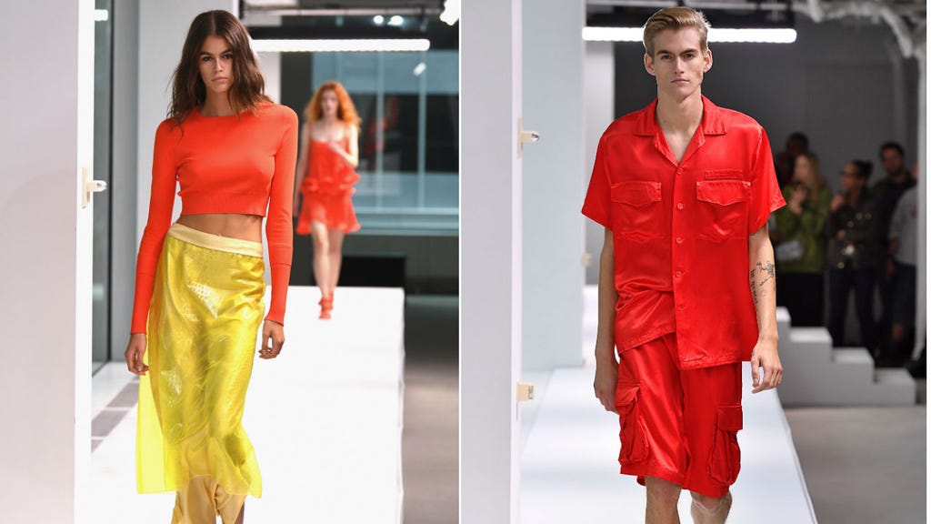 Kaia and Presley Gerber