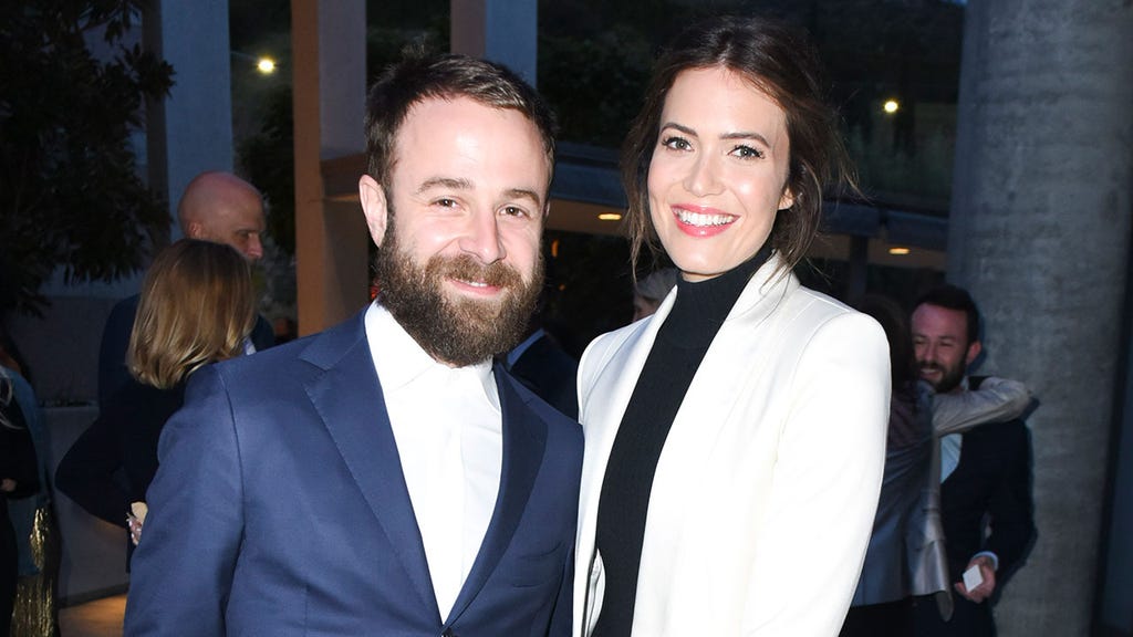 Mandy Moore and Taylor Goldsmith in May 2018