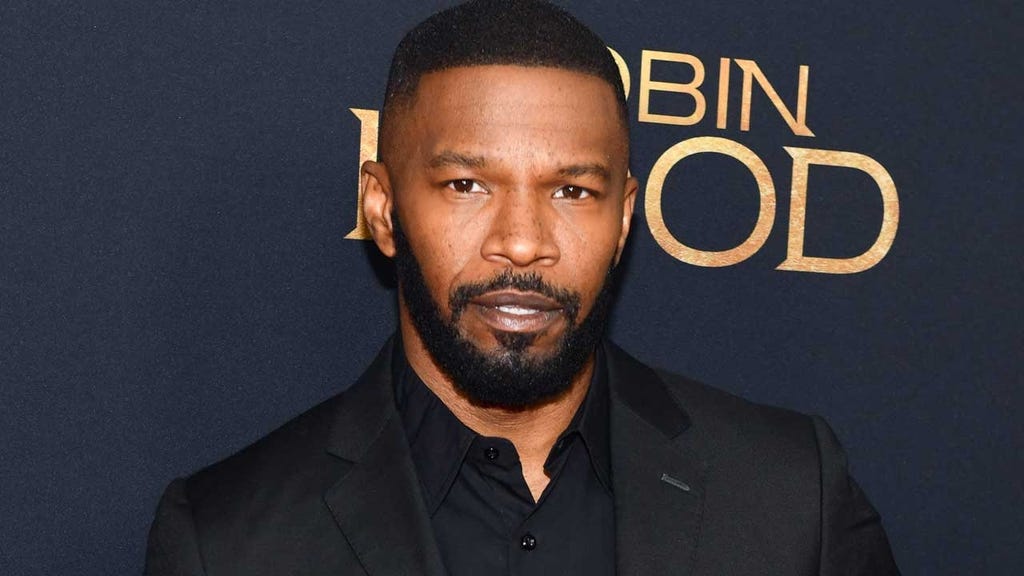 Jamie Foxx at the New York City premiere of 'Robin Hood' on Nov. 11