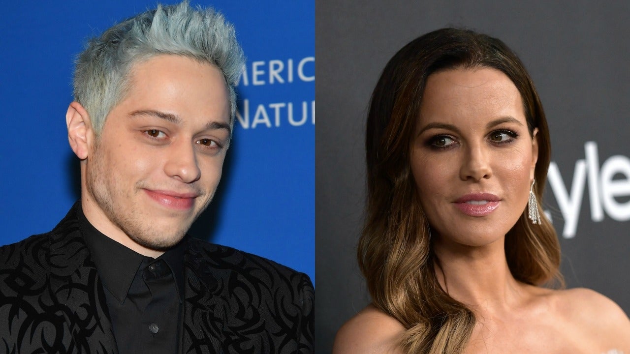 Pete Davidson and Kate Beckinsale Spotted Flirting at 2019 Golden