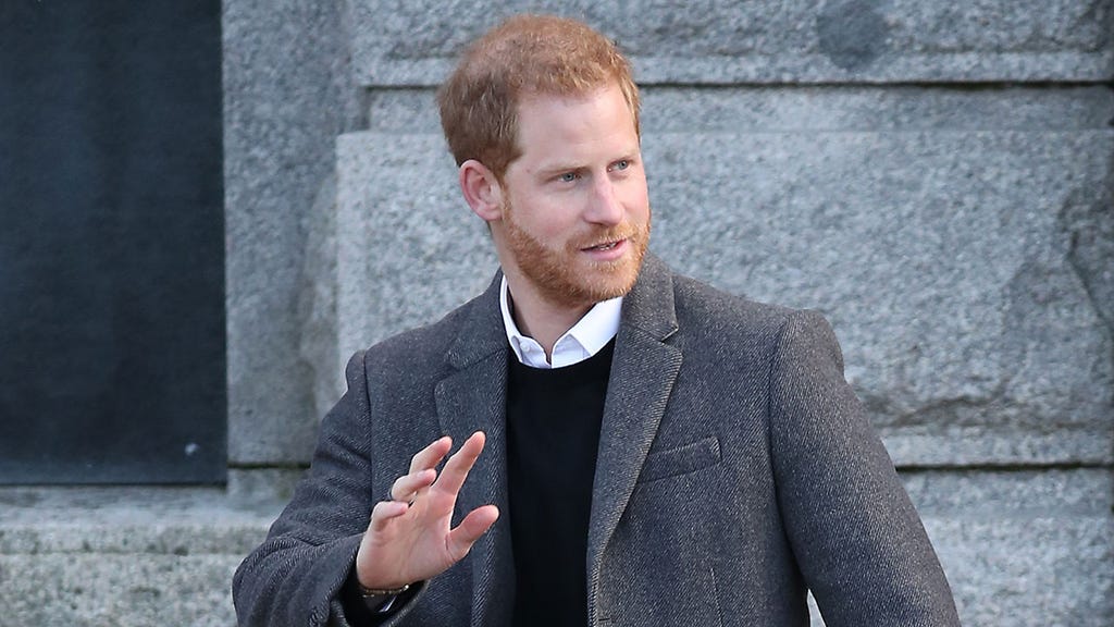 Prince Harry on January 14