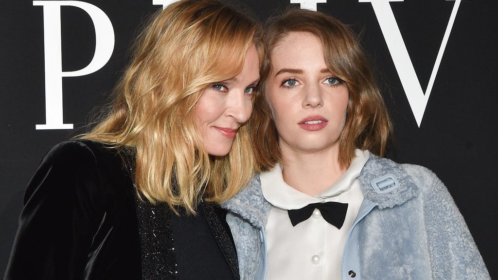 Uma Thurman and Maya Hawke