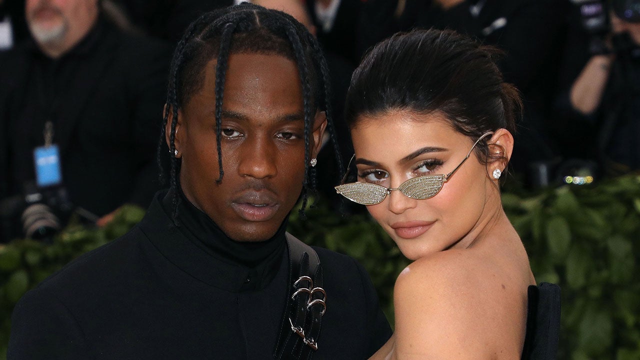 Travis Scott and Kylie Jenner Get Tattoos at Rapper's Extravagant 28th