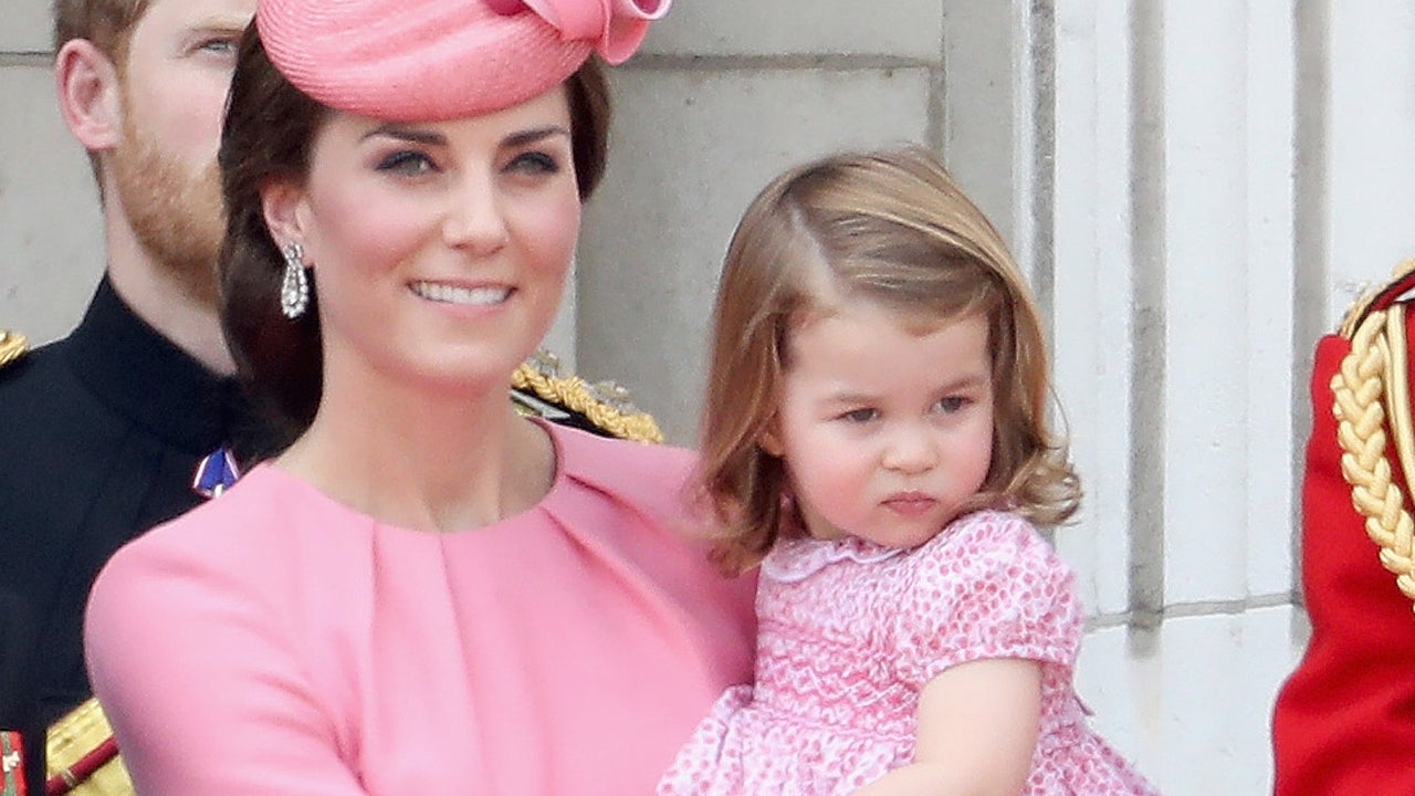 princess charlotte pink dress Princess Charlotte looked absolutely gorgeous in her delicate pink dress  on the red carpet.  | Big Stars
