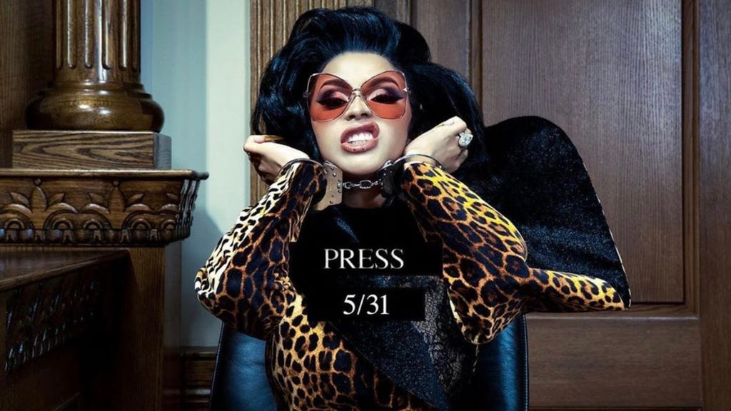 Cardi B Press
