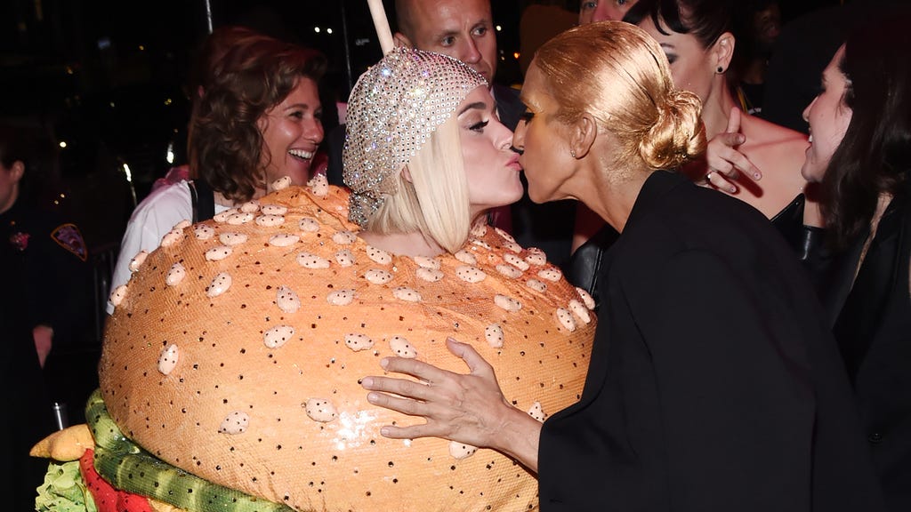 Katy Perry and Celine Dion at Met Gala