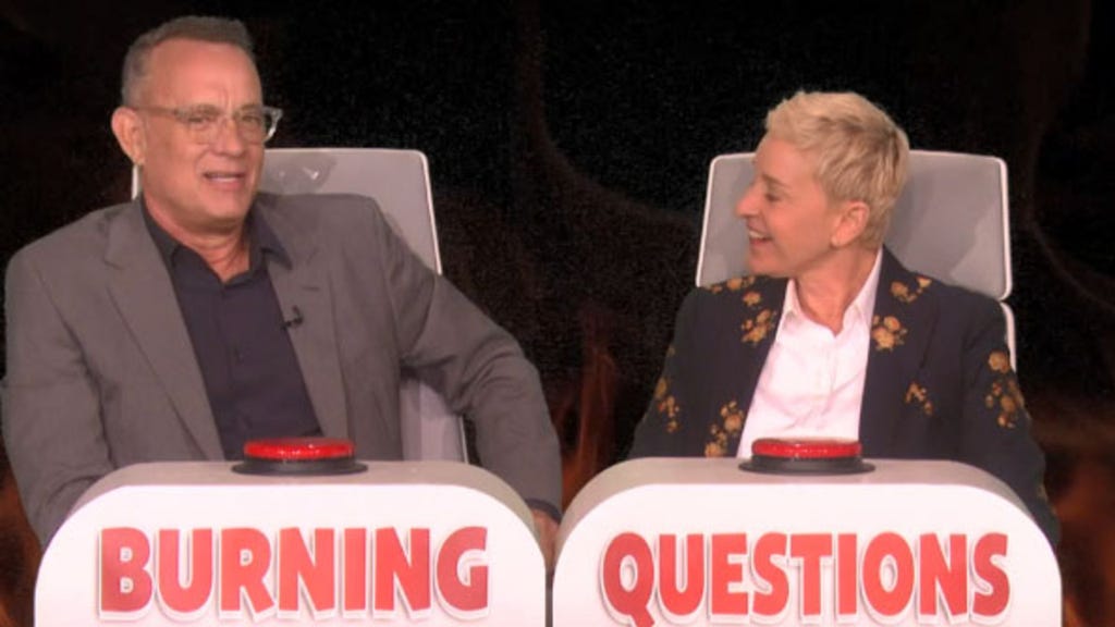 Tom Hanks Ellen DeGeneres Show