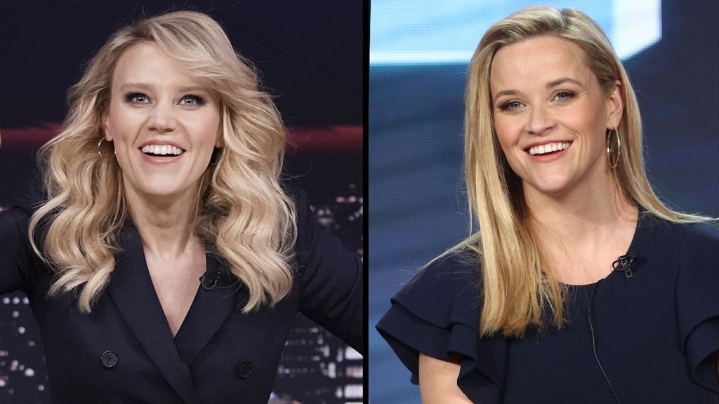 Kate McKinnon and Reese Witherspoon