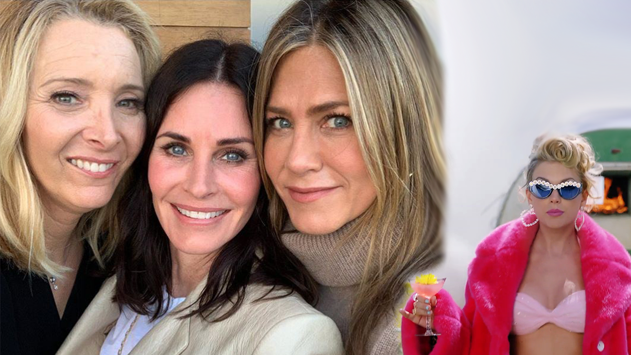 Courteney Cox Celebrates 55th Birthday With 'Friends' CoStars Jennifer