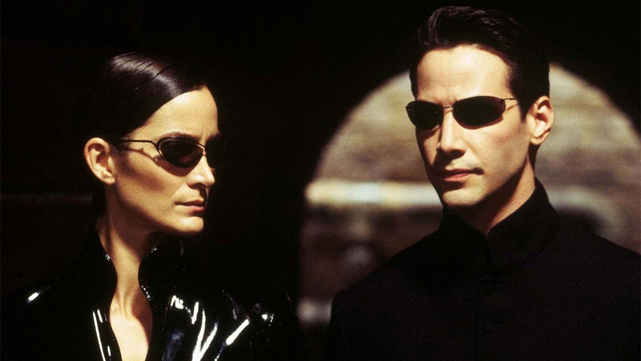 The Matrix, Carrie Anne Moss, Keanu Reeves