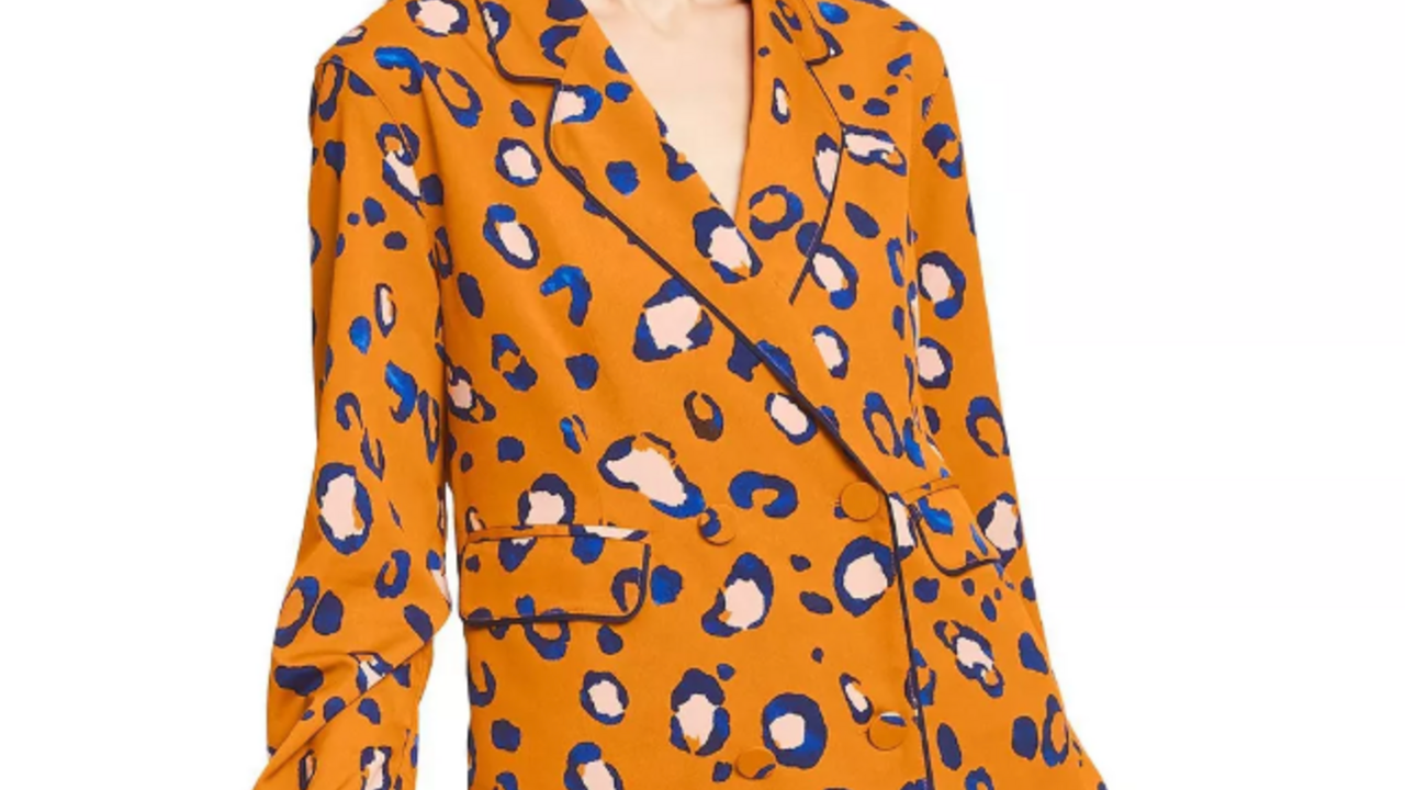 Chapeau femme Colorblock - Isaac Mizrahi pour cible rose/orange taille
