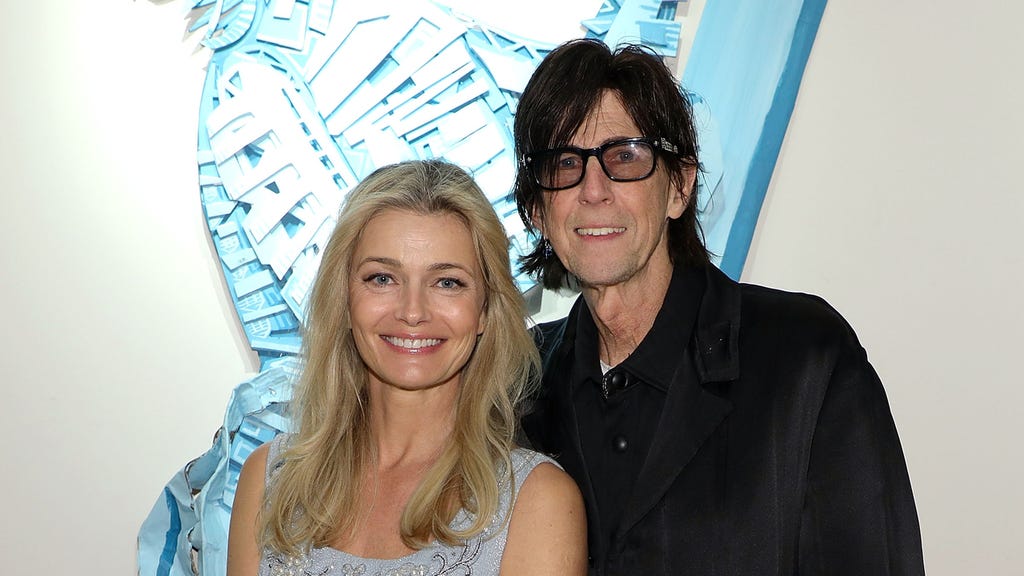 Ric Ocasek and Paulina Porzikova