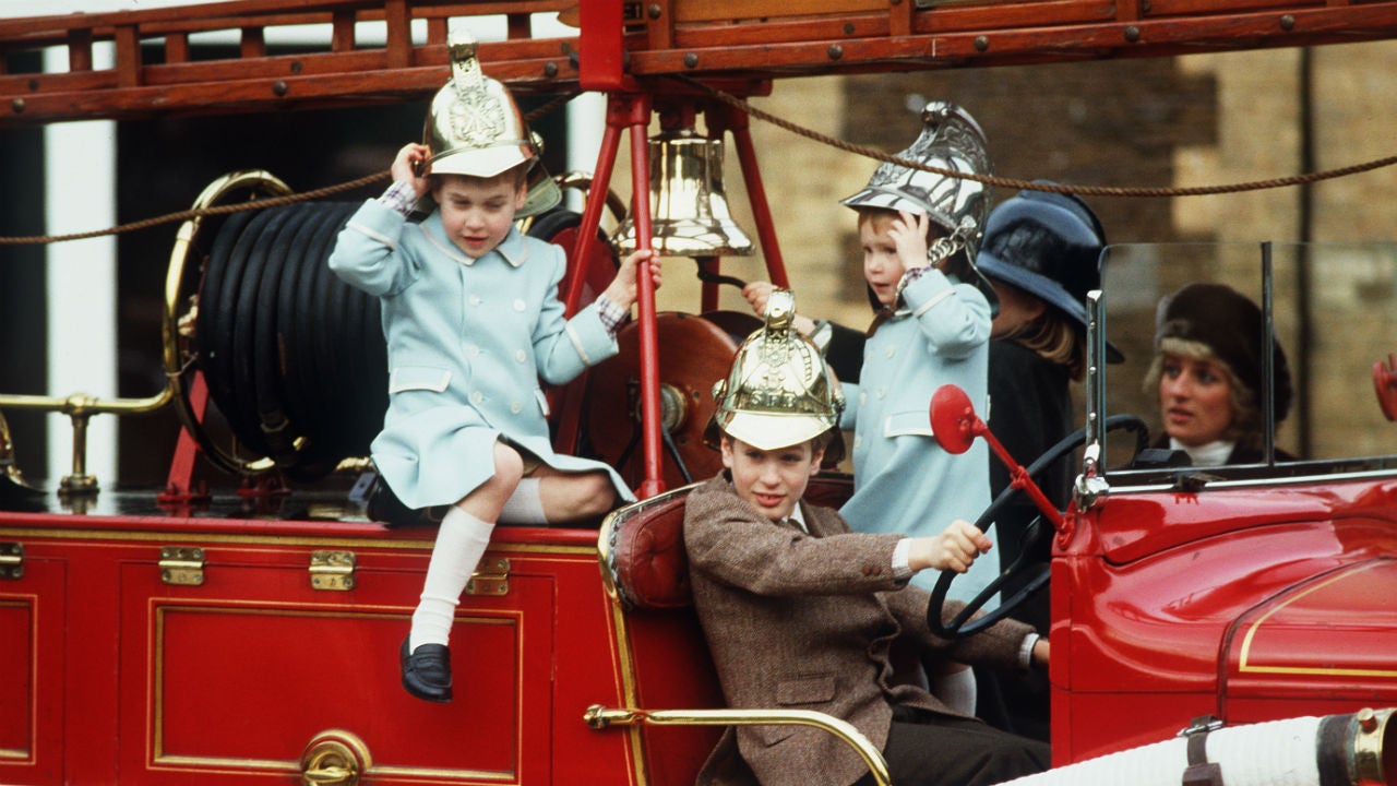 Prince William Shares Throwback Pic of Him and Prince Harry With Mom