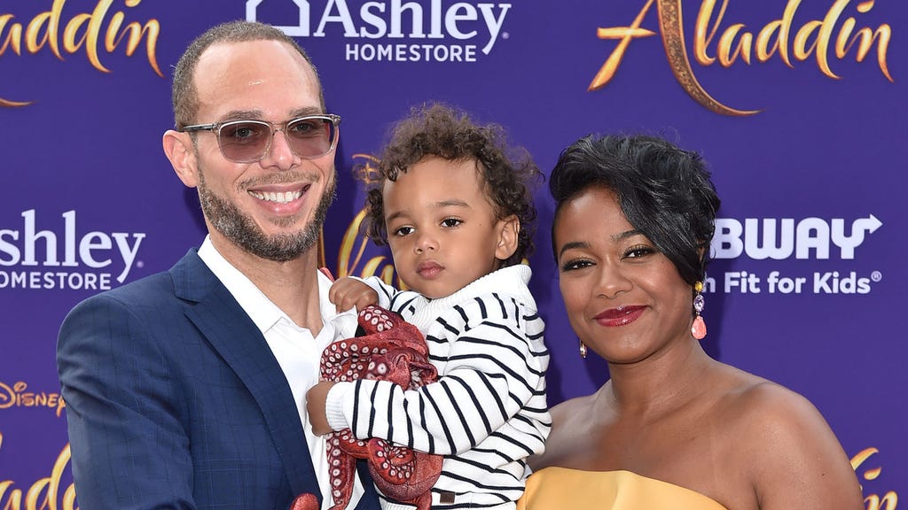 Tatyana Ali and family