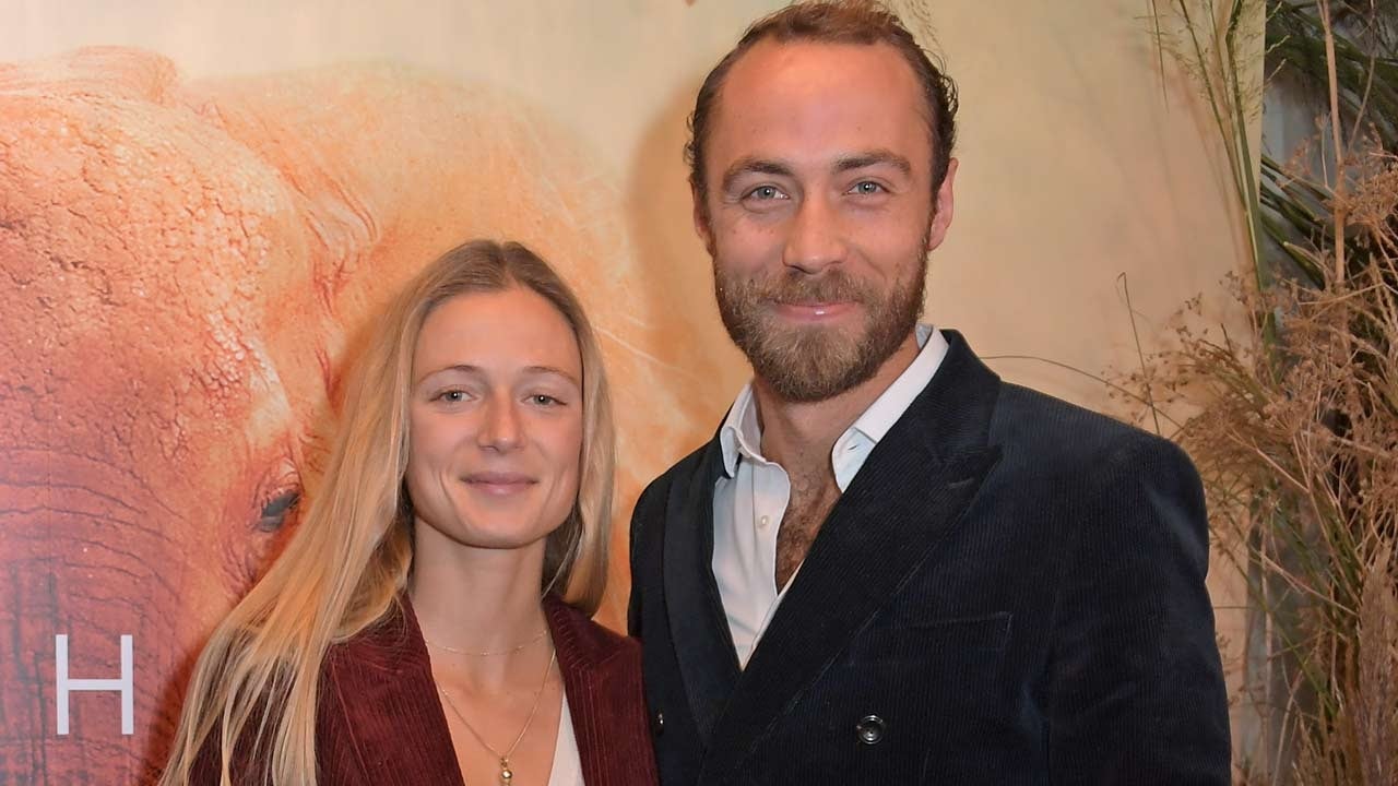 James Middleton and Alizee Thevenet at a London movie premiere on Oct. 17.