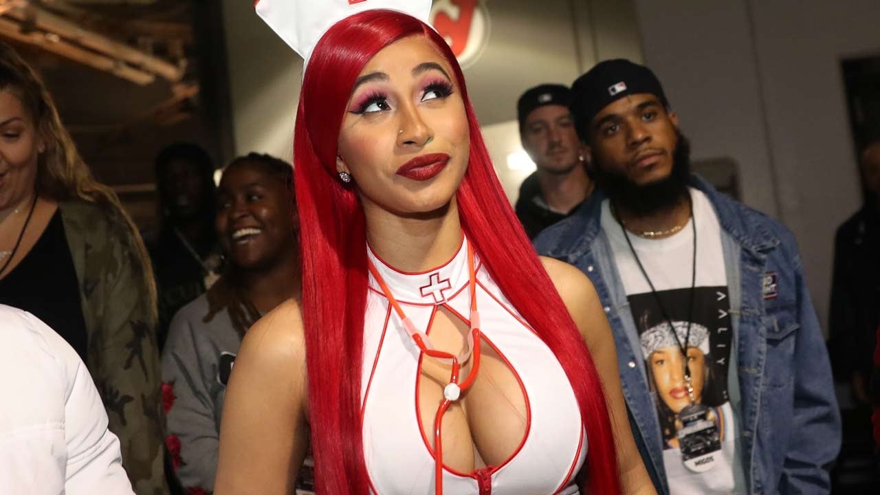 Cardi B Slays Poison Ivy Halloween Costume -- See the Sexy Pic!