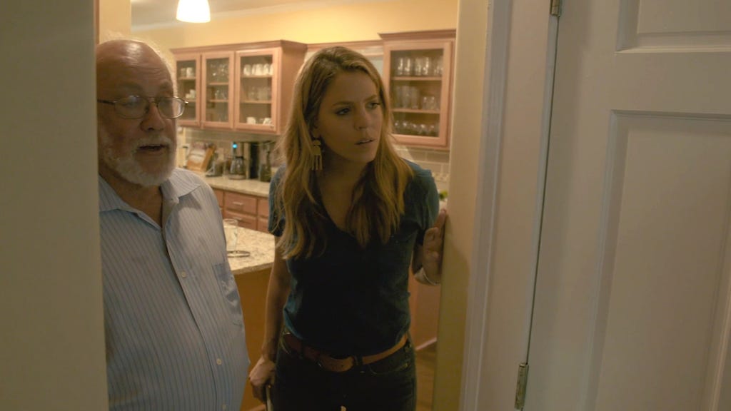 Stephanie Bauer hosts Oxygen's digital series, 'Searching For.'