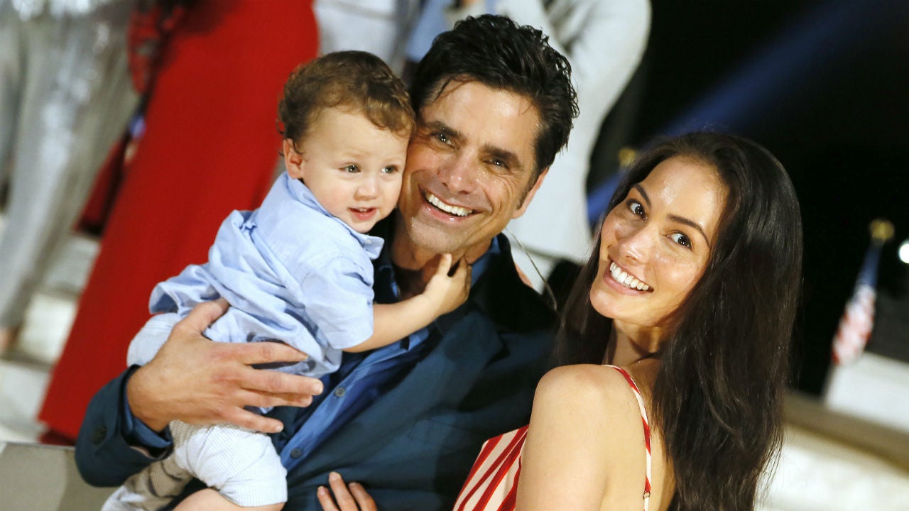 John Stamos Takes Adorable Shirtless Bathroom Selfie With Son Billy
