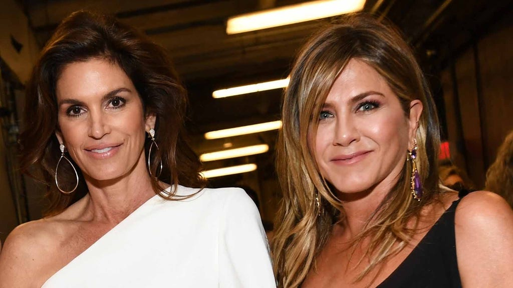 Jennifer Ansiton Cindy Crawford