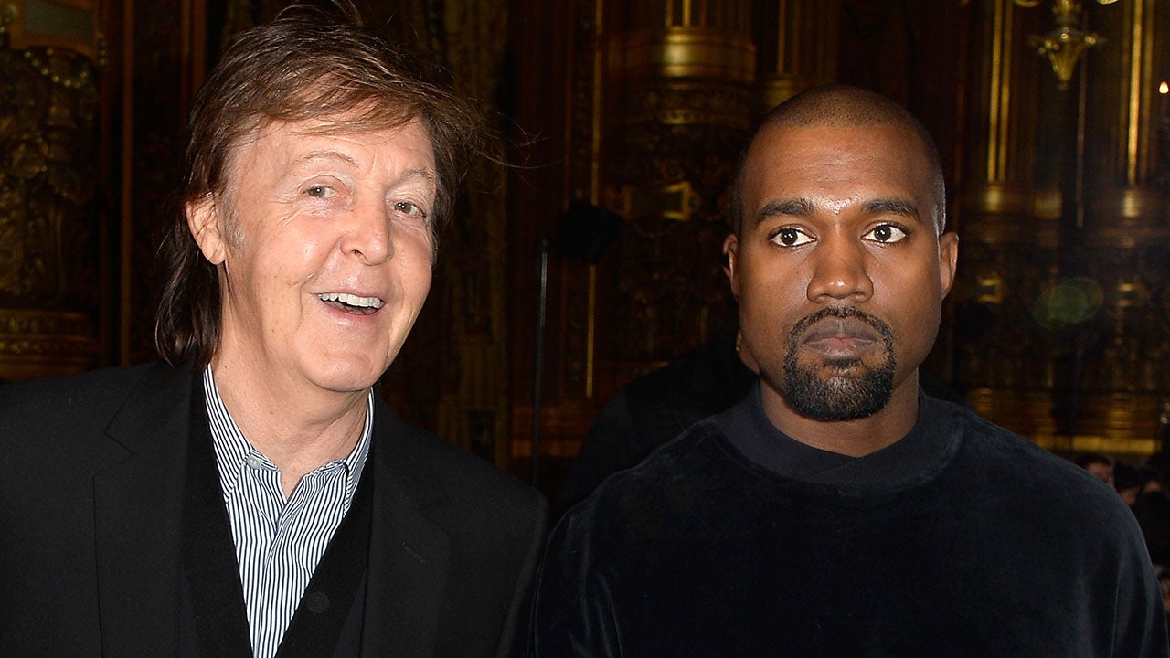 Paul McCartney and Kanye West