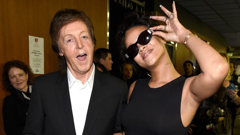 Paul McCartney Rihanna