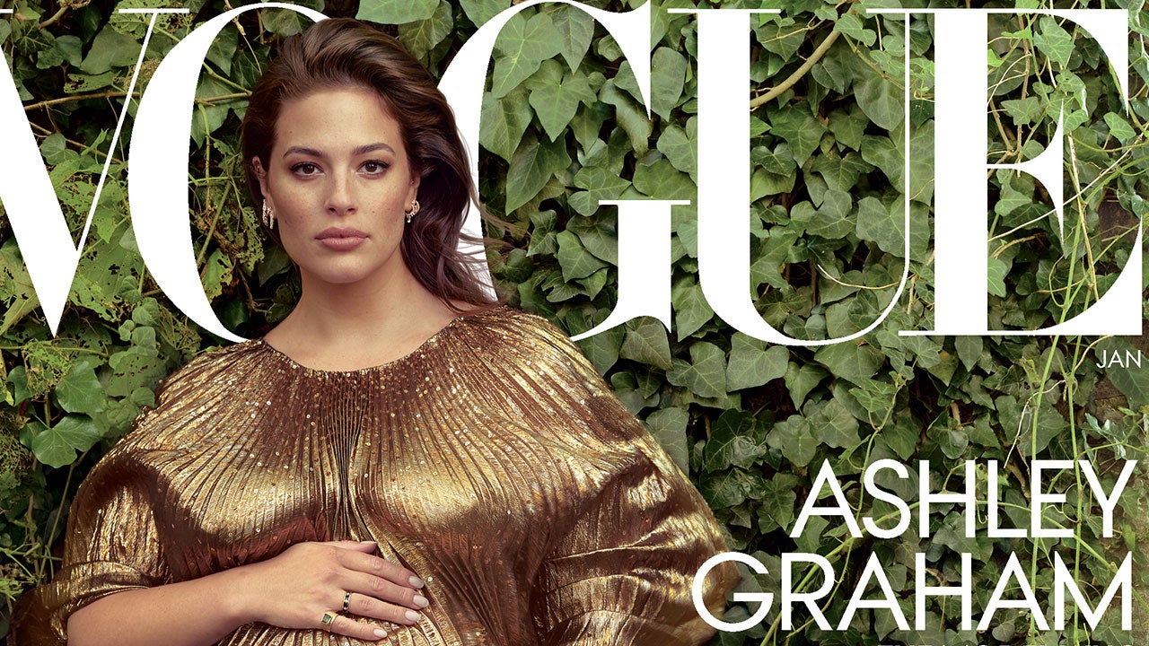 Ashley Graham Poses Partially Nude for Vogue and Talks Pregnancy Body, Sex Drive Entertainment Tonight
