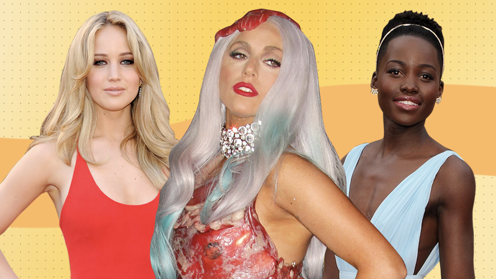 Jennifer Lawrence, Lady Gaga & Lupita N'yongo - Most Memorable Red Carpet Moments of the Decade