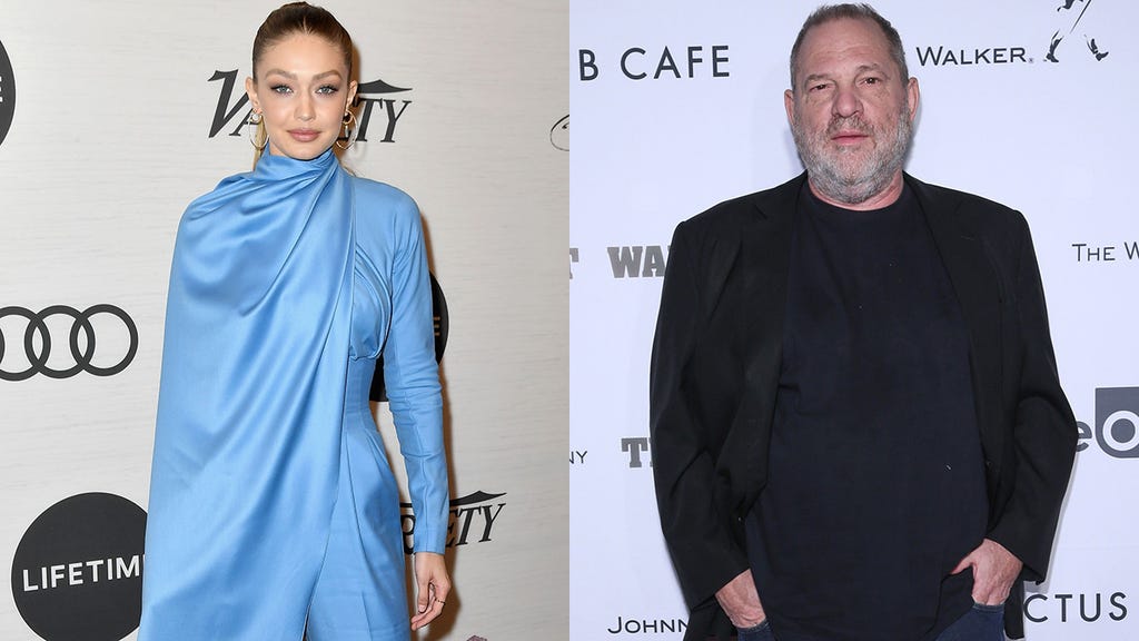 Gigi Hadid and Harvey Weinstein