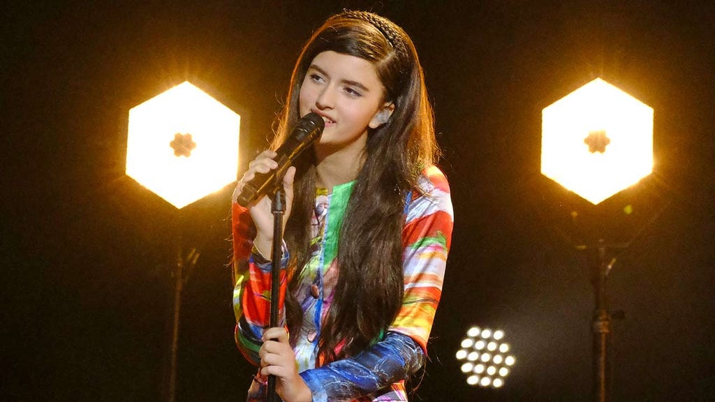 Angelina Jordan on 'America's Got Talent: The Champions'