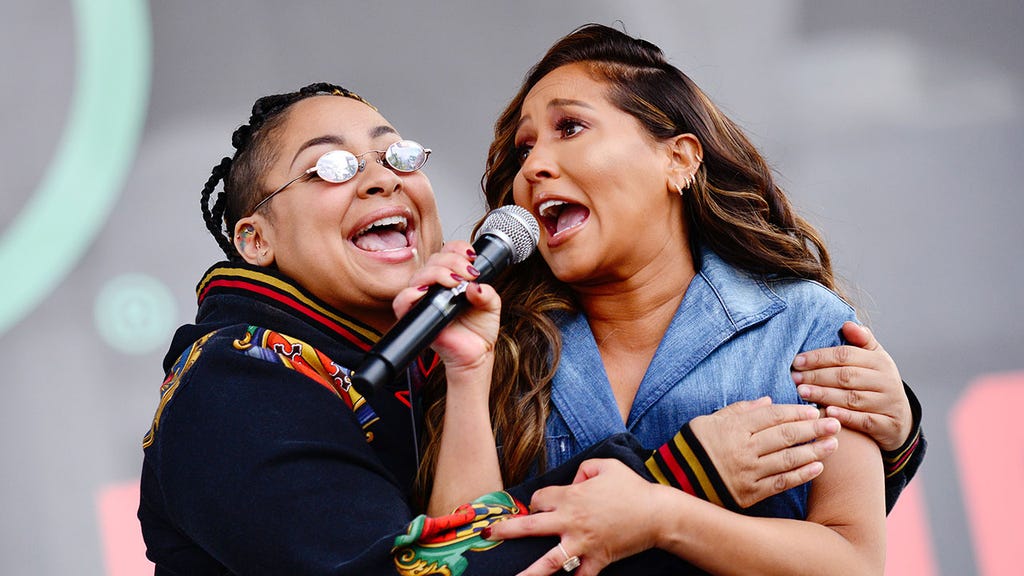 Raven Symone and Adrienne Symone