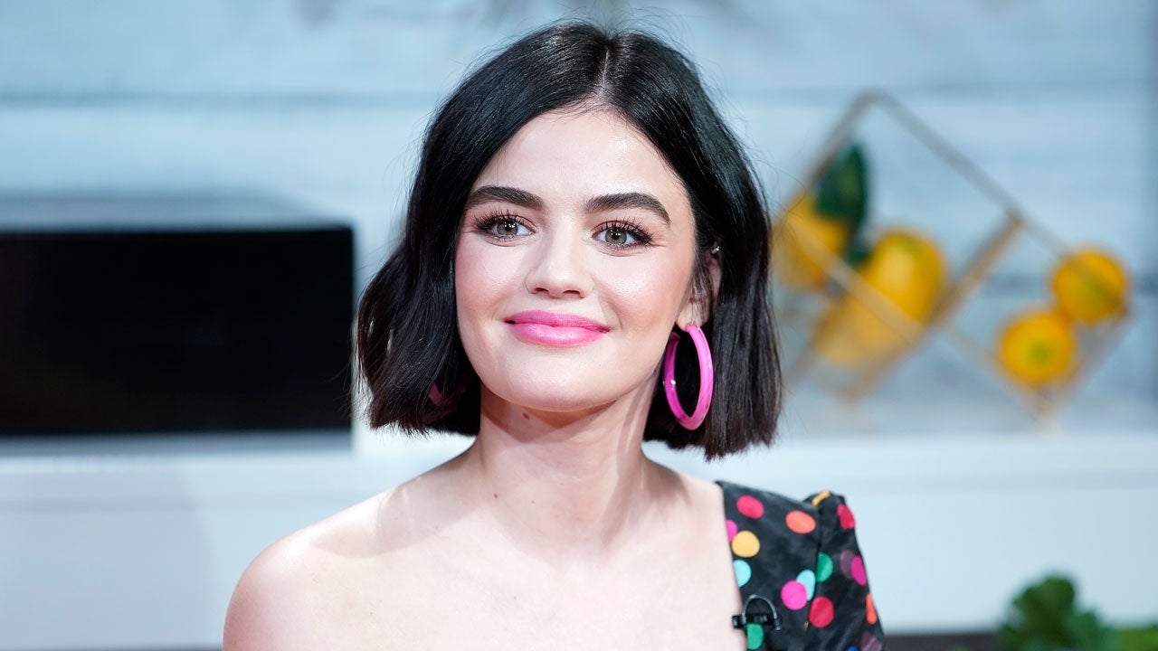 Lucy Hale at BuzzFeed's "AM To DM" 