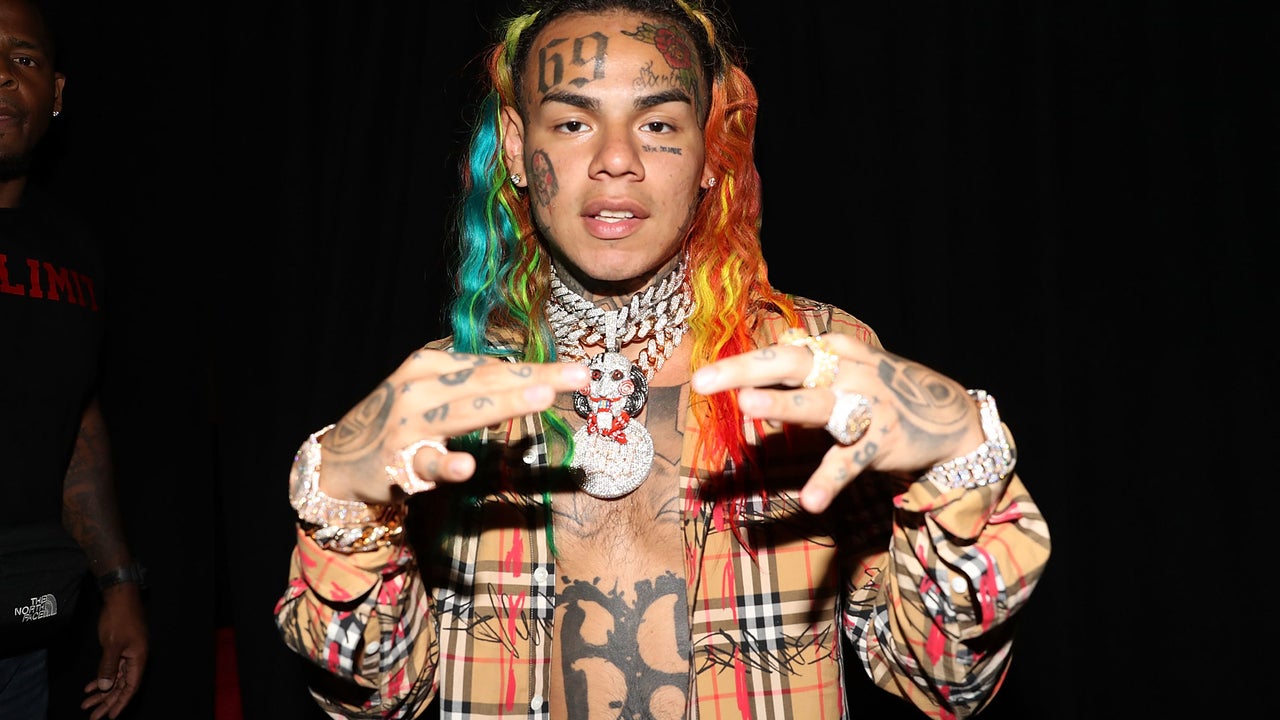 Check Out 6ix9ine's LATEST New Face Tattoo