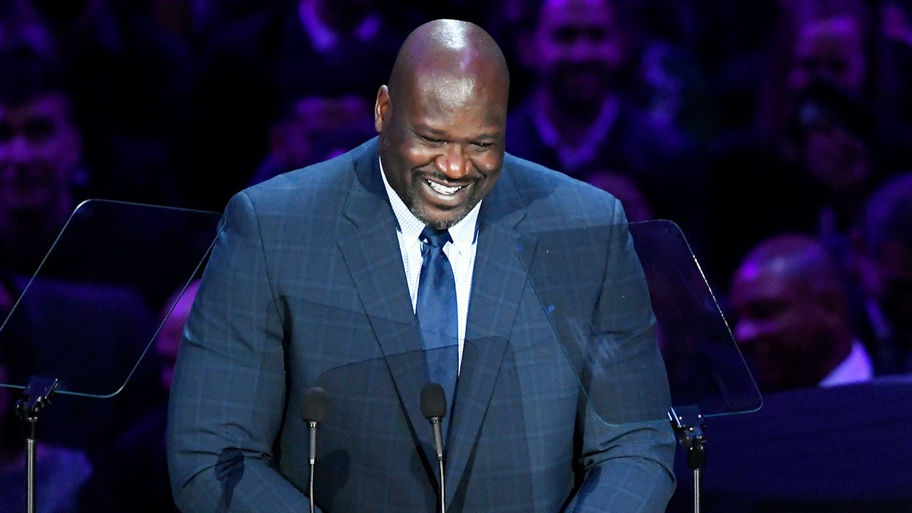 Shaquille O'Neal Remembers Kobe Bryant in Touching Memorial Speech