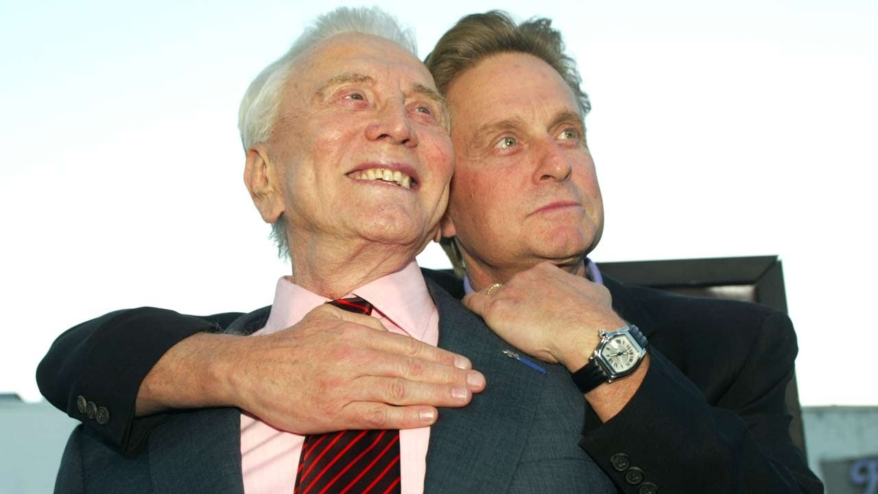 Inside Kirk Douglas' Relationship With Son Michael Douglas