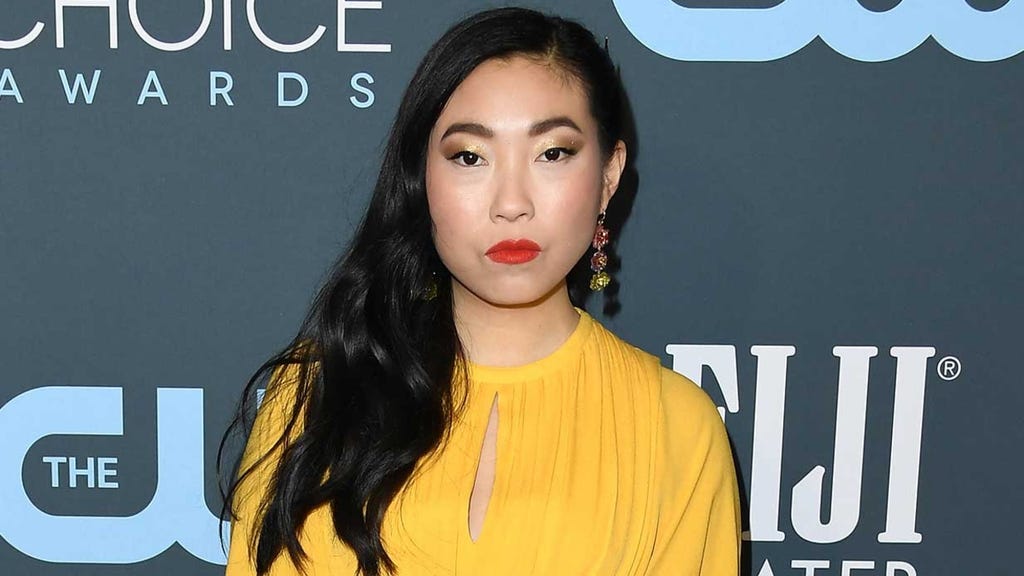 Awkwafina at critics choice awards