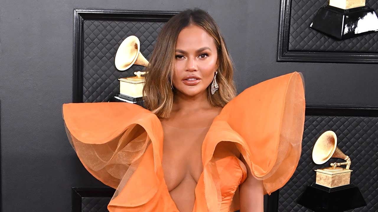 Chrissy Teigen at the 62nd Annual GRAMMY Awards