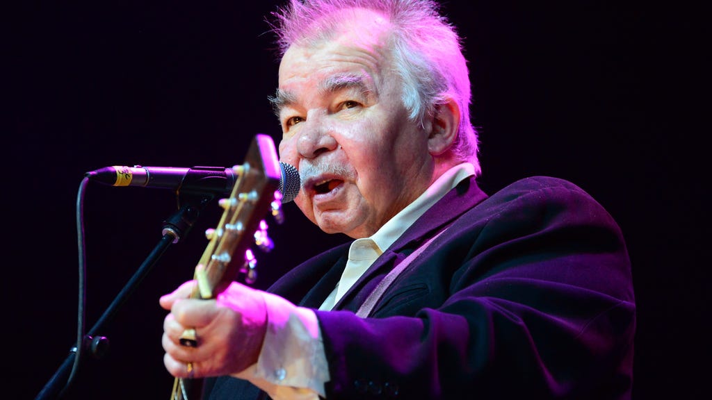 John Prine onstage at Stagecoach 2014