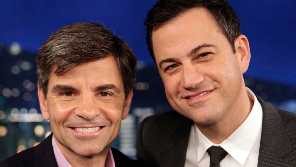 George Stephanopoulos and Jimmy Kimmel