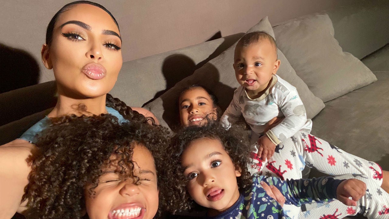 Kim Kardashian and Kids