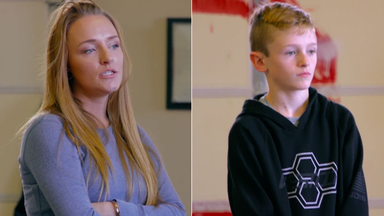 Maci Bookout and her son Bentley on 'Teen Mom OG'