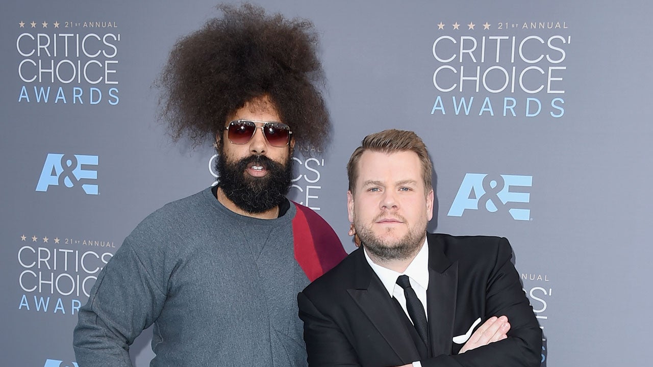 James Corden and 'Late Late Show' Band Leader Reggie Watts Break Down