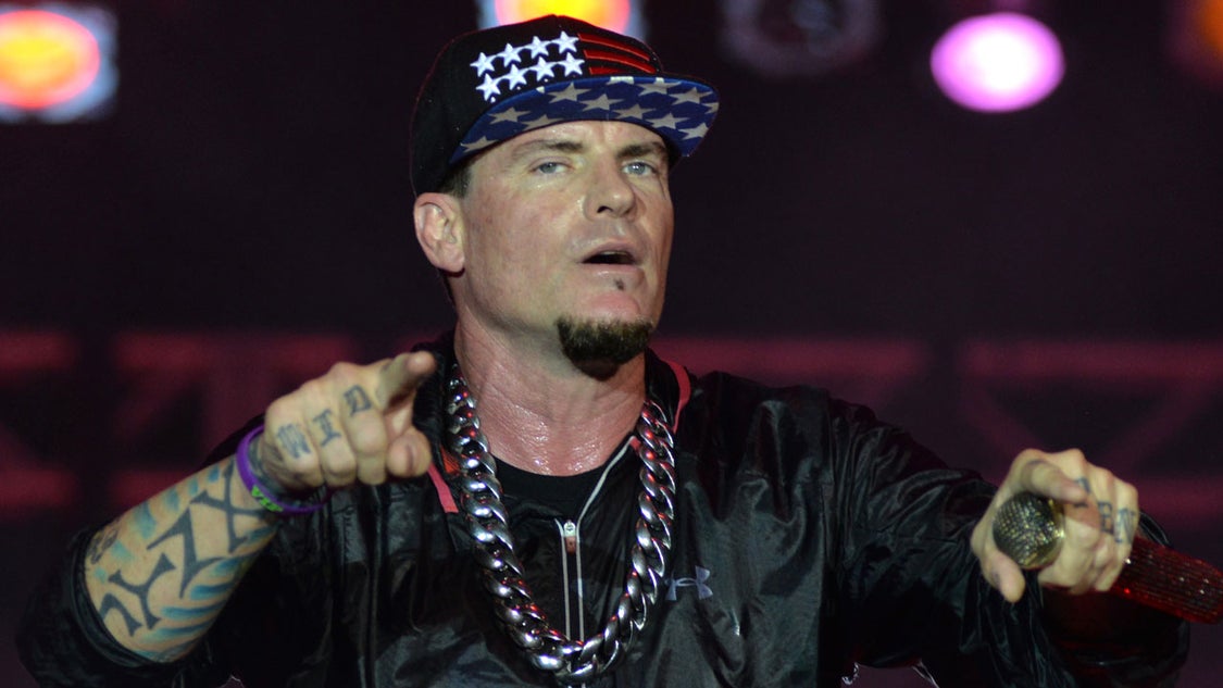 Vanilla Ice performance at Mega Beer and 90s Music Festival in 2019