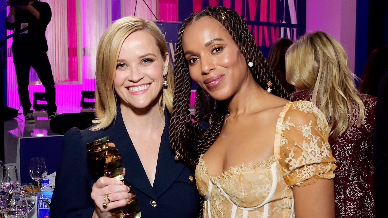 Reese Witherspoon and Kerry Washington at The Hollywood Reporter's Power 100 Women in Entertainment 2019