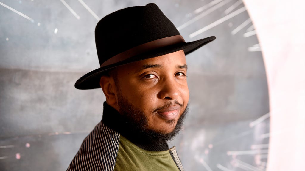 Justin Simien at the SAGindie Filmmakers Lunch 2020