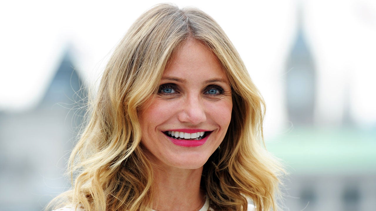 Cameron Diaz at a photocall for "Sex Tape"