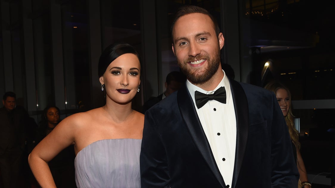 Kacey Musgraves and Ruston Kelly at the 50th annual CMA Awards